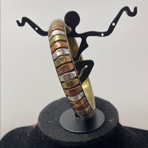 2.6.26-20 Tri-color Solid Brass Rope Pattern Brass, Silver & Copper